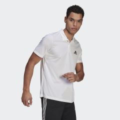 Adidas AEROREADY Designed To Move Sport Erkek Beyaz Polo Tişört GM2154