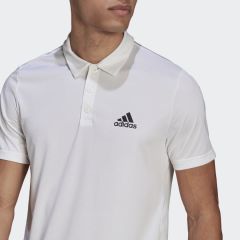 Adidas AEROREADY Designed To Move Sport Erkek Beyaz Polo Tişört GM2154