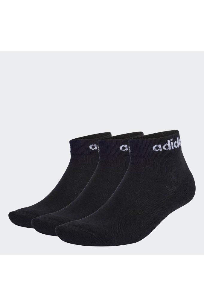 adidas Linear Bilek Boy Çorap 3 Çift Siyah IC1305 XS