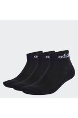 adidas Linear Bilek Boy Çorap 3 Çift Siyah IC1305 XS