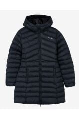 Skechers W Essential Maxi Length Hooded Jacket Kadın Siyah Mont S212005-001