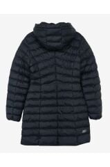 Skechers W Essential Maxi Length Hooded Jacket Kadın Siyah Mont S212005-001