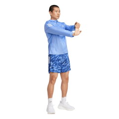 adidas Own The Run Erkek Rüzgarlık Mavi JX2249