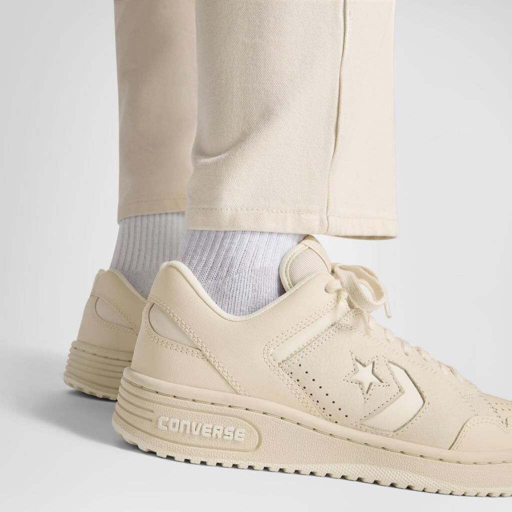 Converse Weapon Unisex Krem Deri Sneaker - A11106C.271