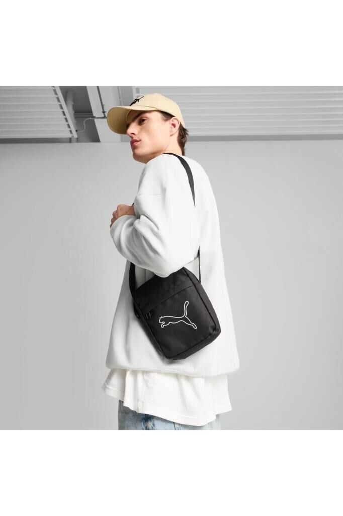 Puma Plus Portable Omuz Çantası Siyah 09118201