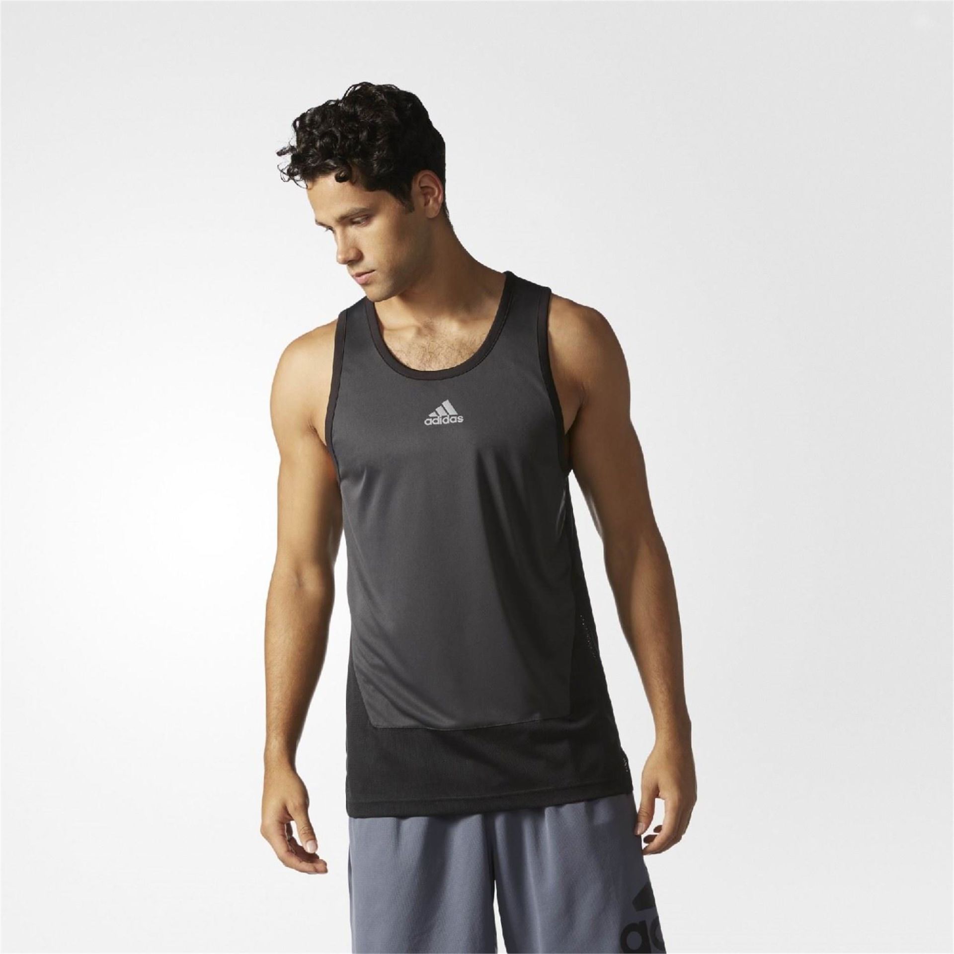 Adidas Clima Bb Tank Kolsuz Erkek T-Shirt AZ4340
