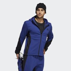 Adidas COLD.RDY Training Kapüşonlu Erkek Üst - Mavi