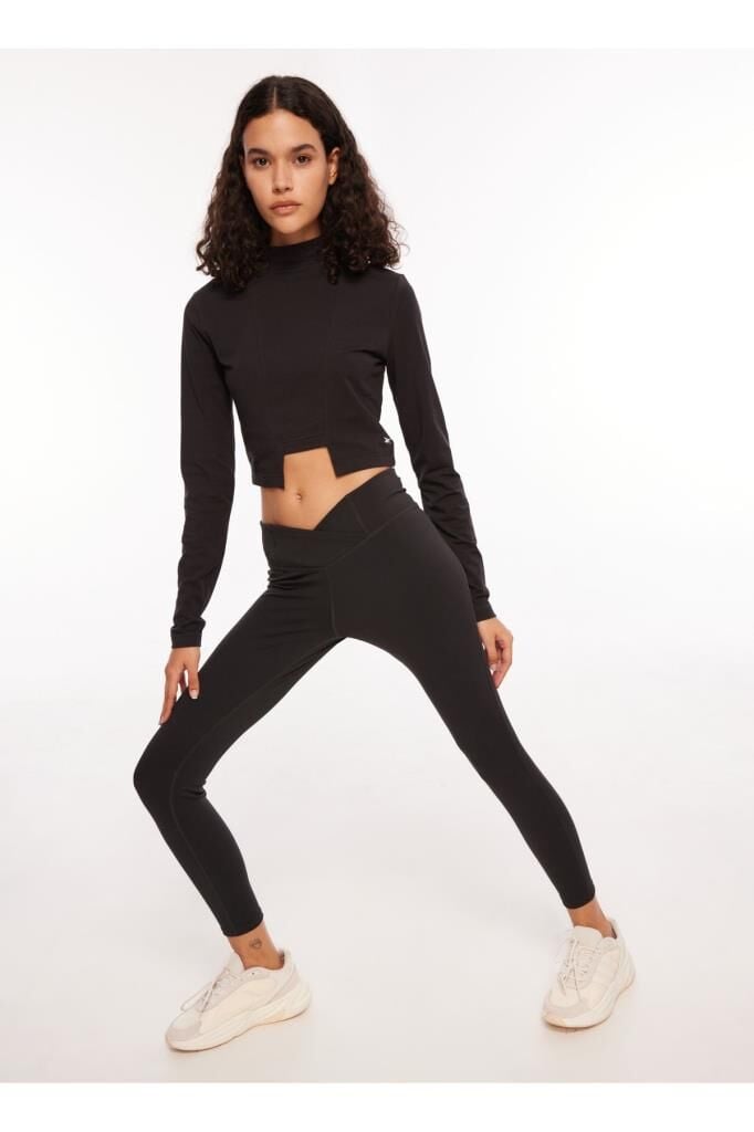 Reebok Siyah Kadın Tayt Ht4937