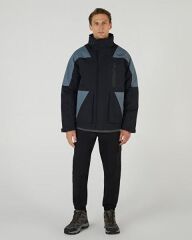 Skechers M Outerwear Padded Jacket Erkek Mont Siyah S242035-001