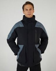 Skechers M Outerwear Padded Jacket Erkek Mont Siyah S242035-001