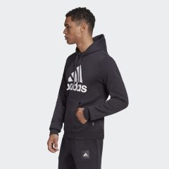 Adidas Badge of Sport Polar Kapüşonlu Üst - Siyah GC7339