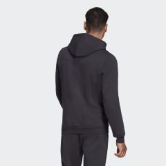 Adidas Badge of Sport Polar Kapüşonlu Üst - Siyah GC7339