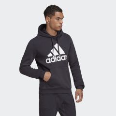 Adidas Badge of Sport Polar Kapüşonlu Üst - Siyah GC7339