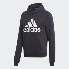 Adidas Badge of Sport Polar Kapüşonlu Üst - Siyah GC7339