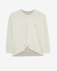 Skechers W Soft Touch Crew Neck Kadın Sweatshirt Ekru S242152-013