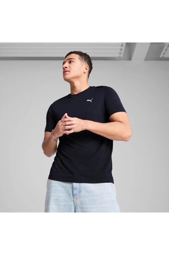 Puma Ess Small Logo Poly Erkek Tişört Lacivert 68254216