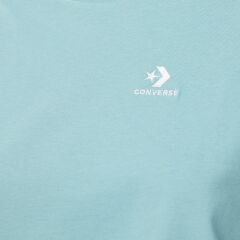 Converse Regular Fit Kadın Mavi T-Shirt - 10028415.423