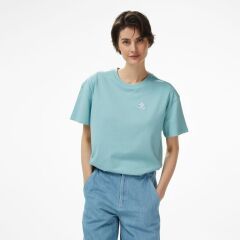 Converse Regular Fit Kadın Mavi T-Shirt - 10028415.423