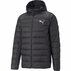 Puma PackLite Hooded Down Erkek Siyah Kapüşonlu Mont - 84935501
