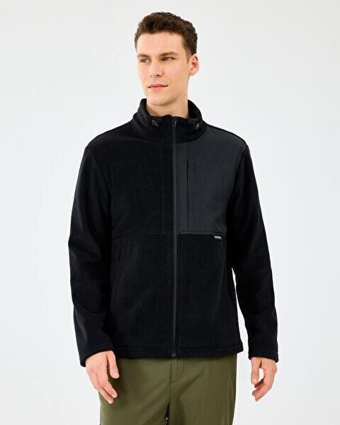 Skechers M Polar Jacket Erkek Polar Ceket Siyah  S2520130-3817