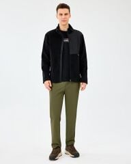 Skechers M Polar Jacket Erkek Polar Ceket Siyah  S2520130-3817