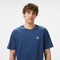 Converse Unisex Lacivert T-Shirt - 10023876.410