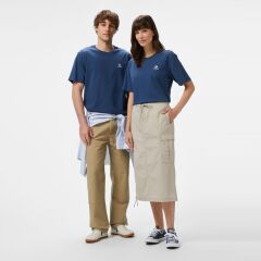 Converse Unisex Lacivert T-Shirt - 10023876.410