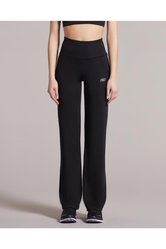 Skechers W Table Project Wide Leg Sweatpant Kadın Siyah Eşofman Altı S231202-001