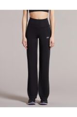 Skechers W Table Project Wide Leg Sweatpant Kadın Siyah Eşofman Altı S231202-001
