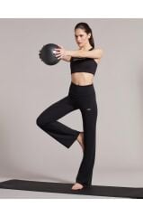 Skechers W Table Project Wide Leg Sweatpant Kadın Siyah Eşofman Altı S231202-001