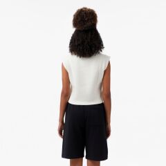 Converse Star Chevron Baskılı Kadın Krem T-Shirt - 1002013T.286