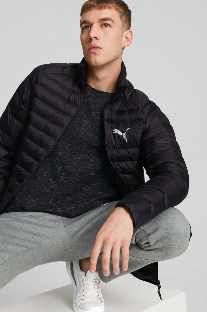 Puma PackLITE Erkek Mont Siyah 84935601