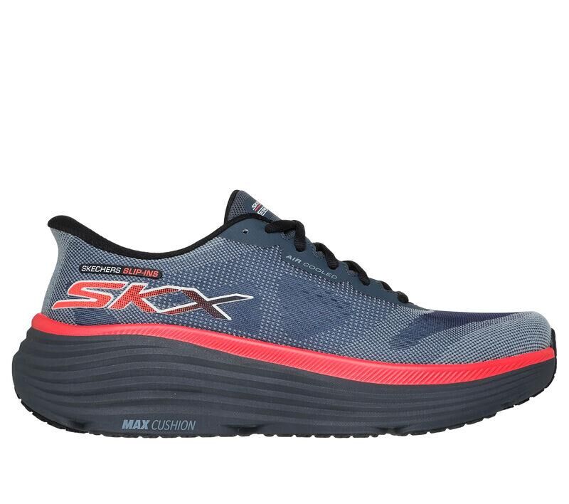 Skechers Slip-ins: Max Cushioning Endeavour Exciton Erkek Yürüyüş Ayakkabısı Antrasit 220611 SLT