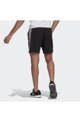 Adidas Essentials French Terry 3-Stripes Erkek Siyah Şort GK9597