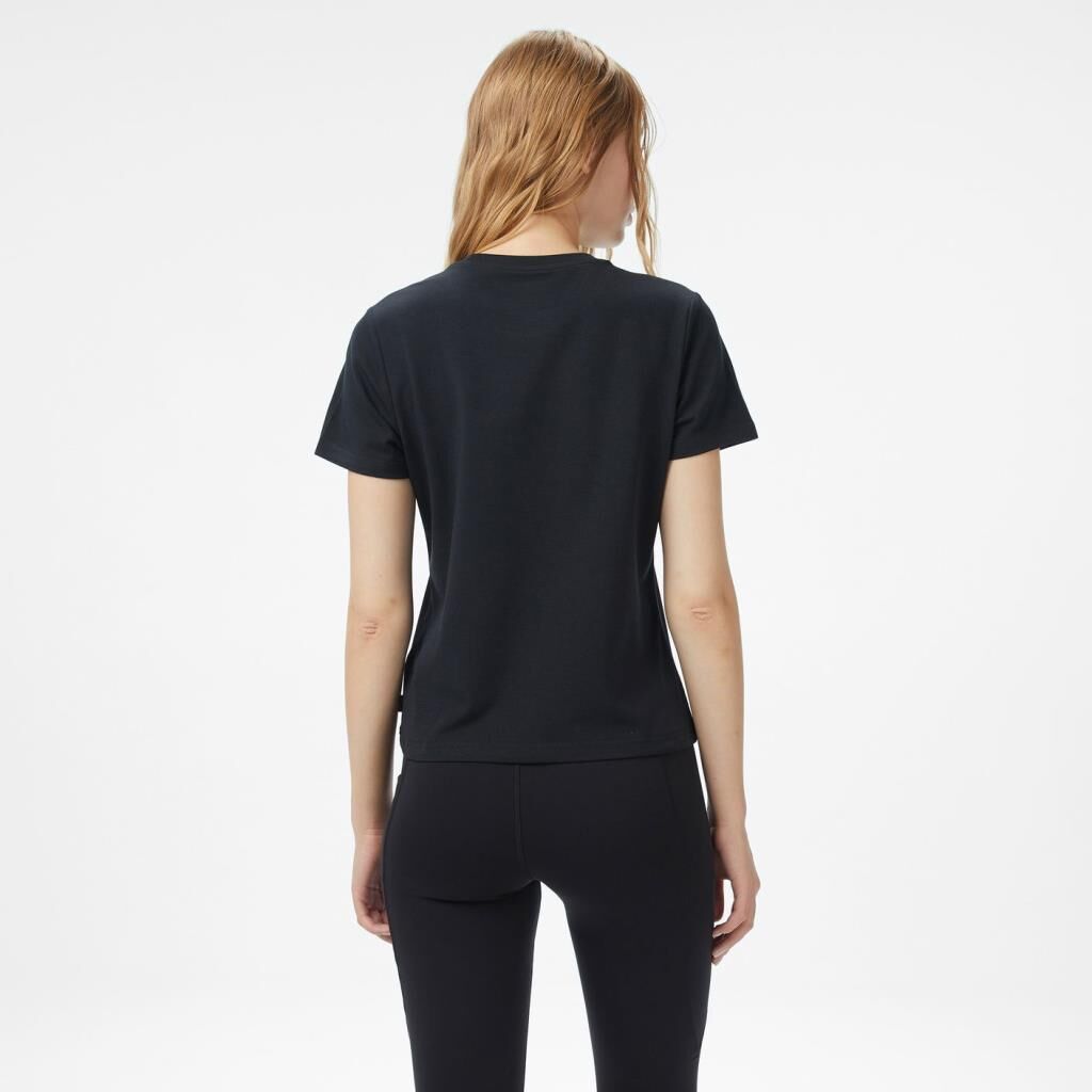 Converse Kadın Siyah T-Shirt - CVW5T252.BLK