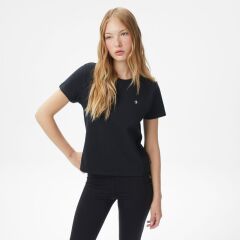 Converse Kadın Siyah T-Shirt - CVW5T252.BLK