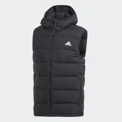 adidas Helionic Hooded Down Yelek - Siyah