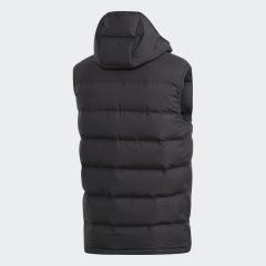 adidas Helionic Hooded Down Yelek - Siyah