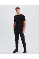 Skechers M New Basics Crew Neck T-Shirt Erkek Siyah Tshirt - S212910-001