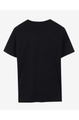 Skechers M New Basics Crew Neck T-Shirt Erkek Siyah Tshirt - S212910-001