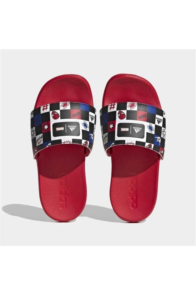 adidas X Disney Adilette Comfort Spider Man Çocuk Kırmızı Terlik HP7758