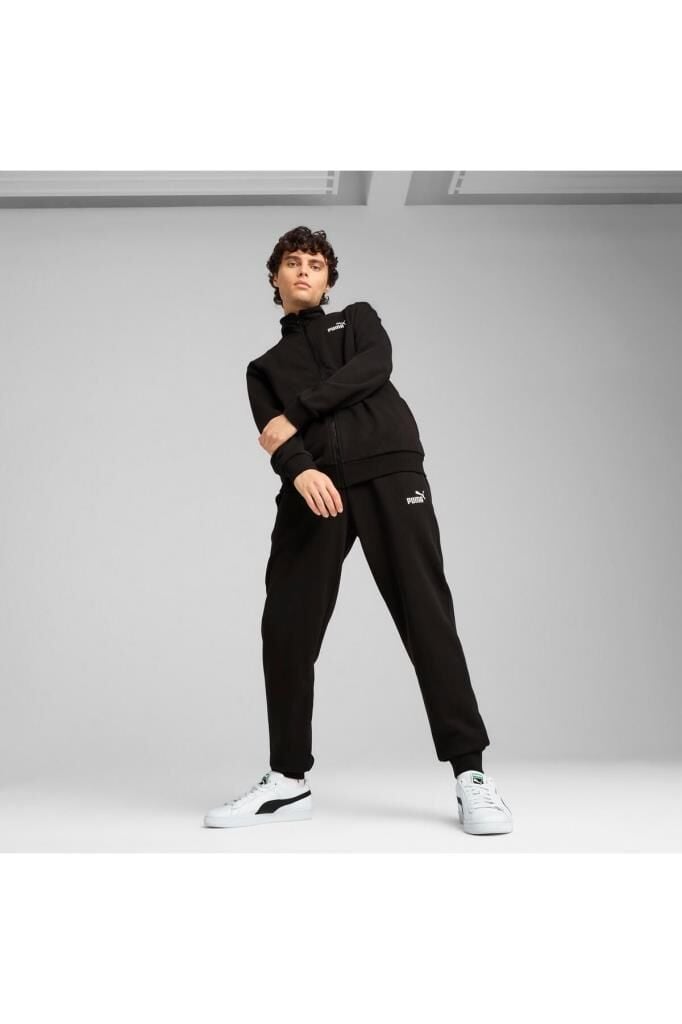 Puma Ess Sweat Suit Erkek Eşofman Takımı Siyah 68484801