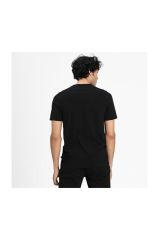 Puma Ess Logo Tee Erkek T-shirt Black 58666601