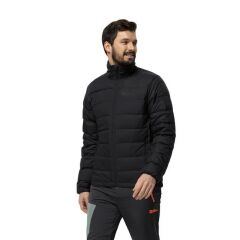 Jack Wolfskin Ather Down Jkt M Erkek Outdoor Mont Siyah 1207681-6000