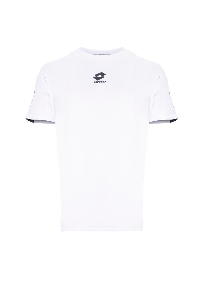 Lotto Ct1232 Torrence Logo T-Shirt 2Fx Erkek T-shirt BEYAZ