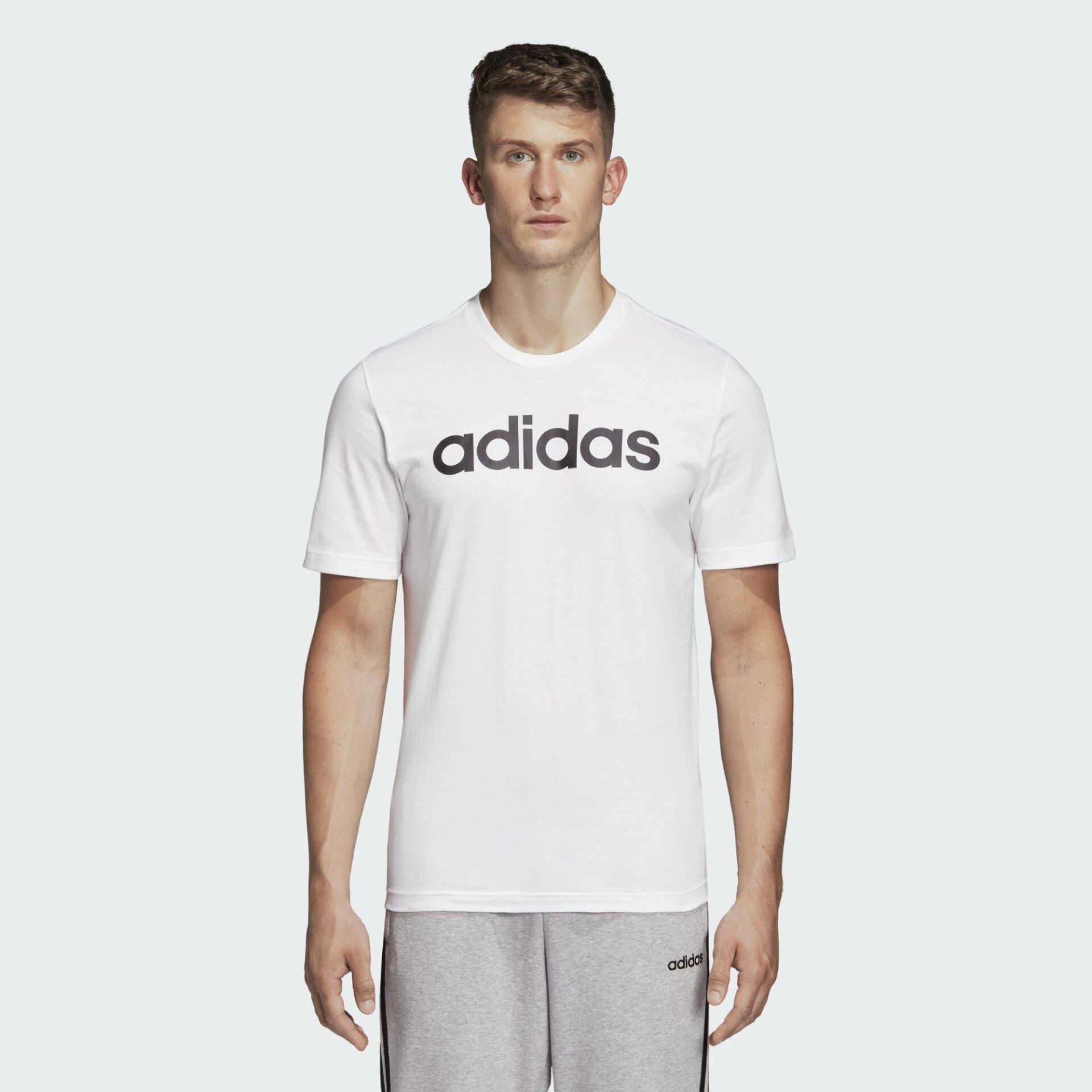 Adidas Erkek Günlük T-Shirt DQ3056 E Lın Tee