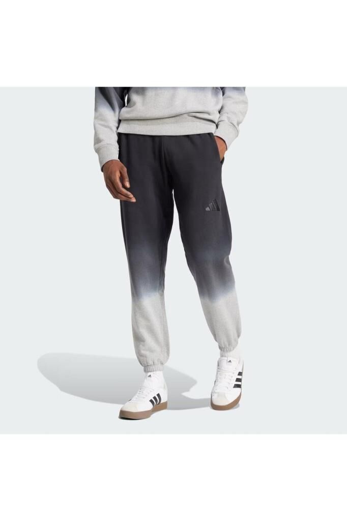 adidas All Szn French Terry Dip-Dye Erkek Eşofman Altı Siyah JI6356