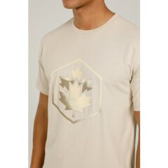 Lumberjack CT1323 Ames T-Shirt 2fx Bej Erkek T-Shirt