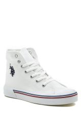 U.S. Polo Assn. PENELOPE HIGH 2FX Beyaz Kadın Sneaker