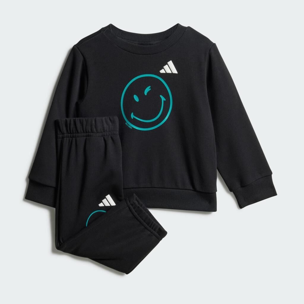 adidas I Smi Jogger Erkek Bebek Eşofman Takımı Siyah JN2151